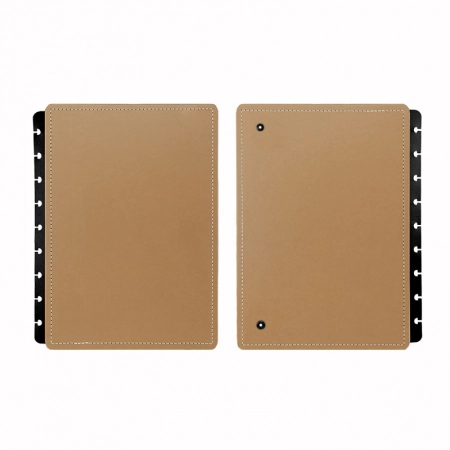 Capa e contra-capa médio Caramel CICM3092 - Caderno Inteligente