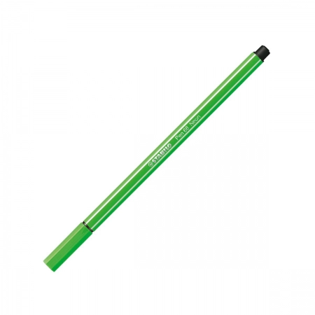 Caneta hidrográfica Ponta Sintética 68/033 - Verde Fluorescente - Stabilo