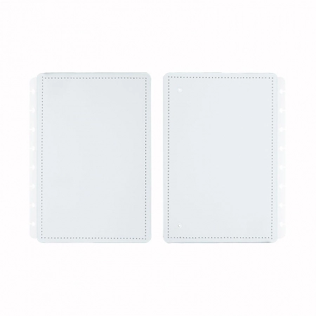 Capa e contra-capa A5 All White CICA2062 - Caderno Inteligente