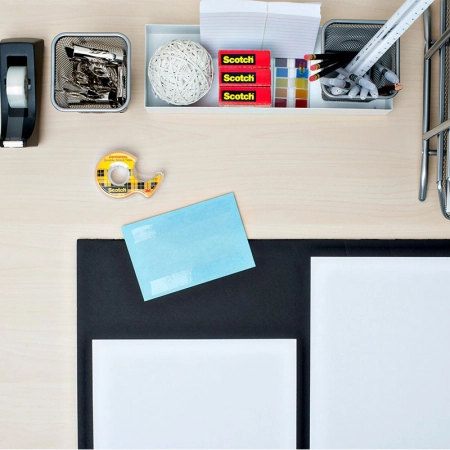Fita dupla face Scotch com suporte 12,7mm x 6,3m - 3M