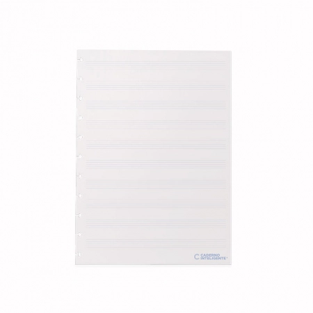 Bloco refil grande música 120g com 30 folhas - CIRG4027 - Caderno Inteligente