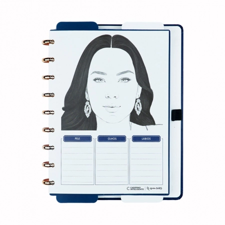 Caderno inteligente médio BT House by Bruna Tavares - CIMD3139