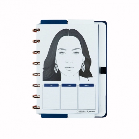 Caderno inteligente A5 BT House by Bruna Tavares - CIA52150