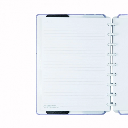 Caderno inteligente médio Purple Galaxy by Gocase - CIMD3143