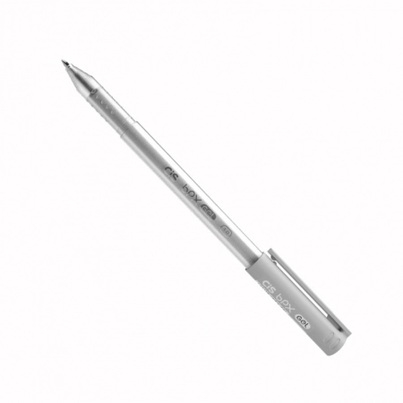Caneta esferográfica 1.0mm BPX Gel Prata - Cis