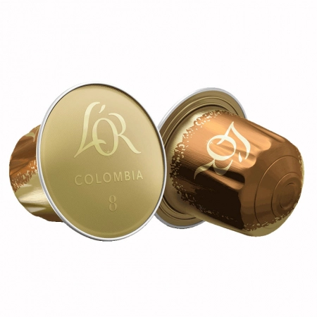 Cápsula de café espresso Colombia 10 unidades - L