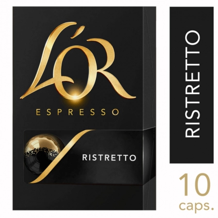 Cápsula de café espresso Ristretto 10 unidades - L