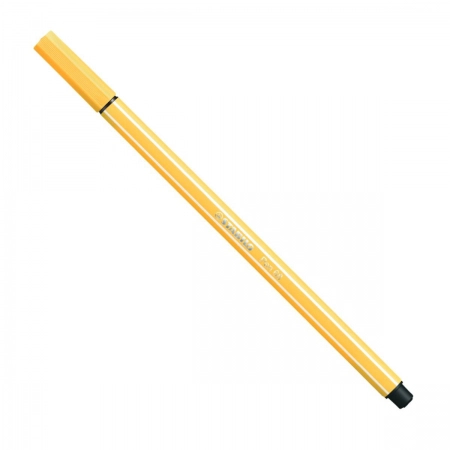 Caneta hidrográfica Ponta Sintética 68/44 - Amarelo - Stabilo