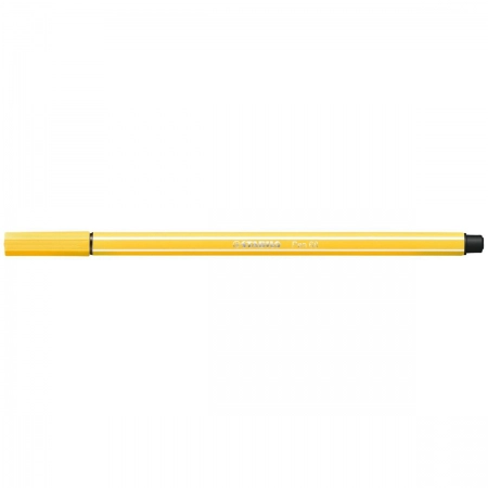Caneta hidrográfica Ponta Sintética 68/44 - Amarelo - Stabilo