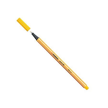 Caneta hidrográfica Fine Point 88/44 - Amarela - Stabilo