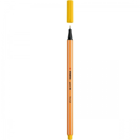 Caneta hidrográfica Fine Point 88/44 - Amarela - Stabilo