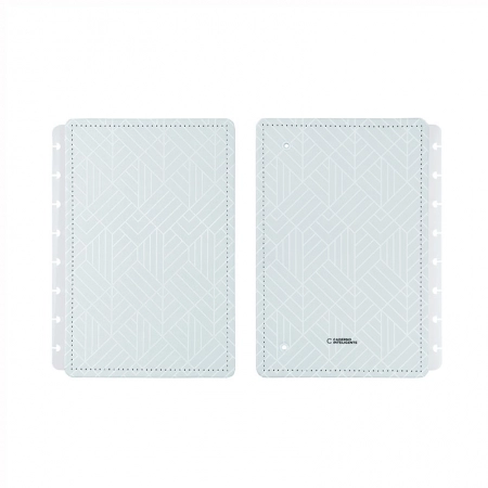 Capa e contra-capa A5 Ice Grey CICA2148 - Caderno Inteligente