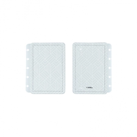 Capa e contra-capa inteligine Ice Grey CICI1116 - Caderno Inteligente