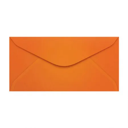 Envelope Color Plus Laranja 114x229mm 100und Scrity