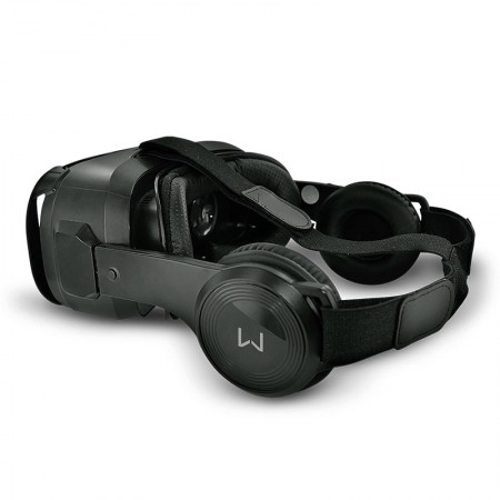 Óculos Gamer Warrior realidade virtual 3D Hedeon preto - JS086 - Multilaser  - Lepok a Sua Grande Papelaria