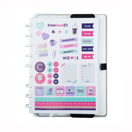 Caderno inteligente médio Iced Coffee - CIMD3302