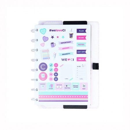 Caderno inteligente A5 Ice Pink - CIA52156