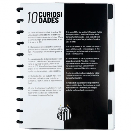 Caderno inteligente grande Santos - CIGD4307