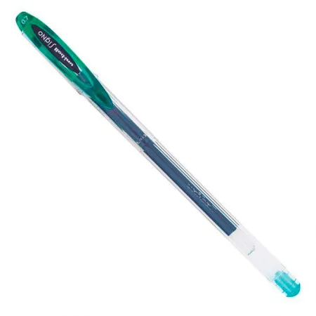 Caneta gel signo 0.7mm - UM-120 - Verde - Uni-ball