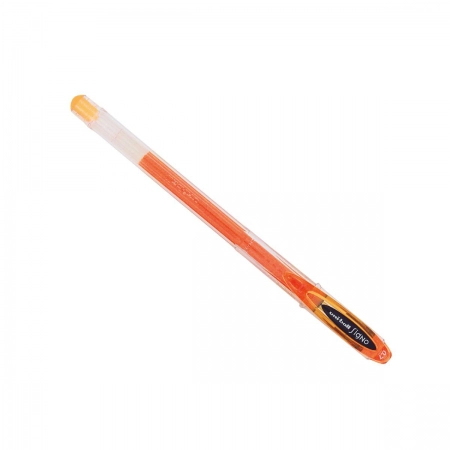 Caneta gel Signo 0.7mm UM-120 - Laranja - Uni-Ball