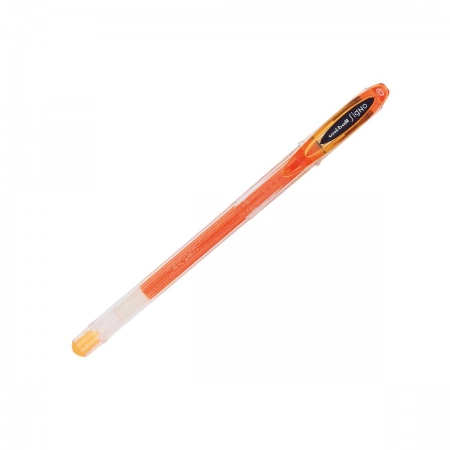 Caneta gel Signo 0.7mm UM-120 - Laranja - Uni-Ball