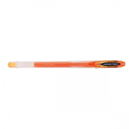 Caneta gel Signo 0.7mm UM-120 - Laranja - Uni-Ball