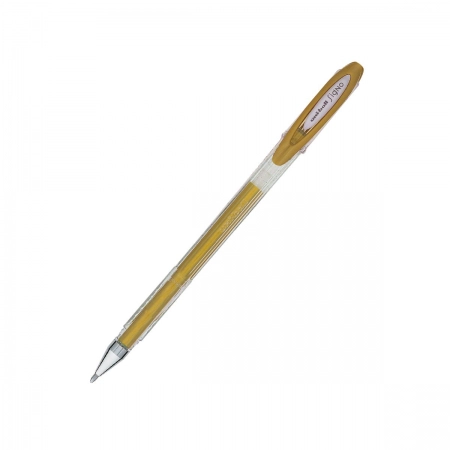 Caneta gel metálica signo 0.7mm UM-120NM - Ouro - Uni-Ball
