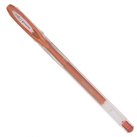 Caneta gel metálica signo 0.7mm - UM-120NM - Bronze - Uni-Ball