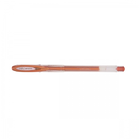 Caneta gel metálica signo 0.7mm UM-120NM - Bronze - Uni-Ball