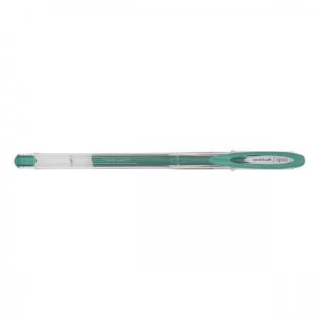 Caneta gel metálica signo 0.7mm UM-120NM - Verde - Uni-Ball