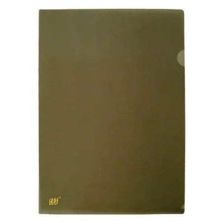 Pasta em L ofício Fumê L335FM Pct com 10 unidade - Yes