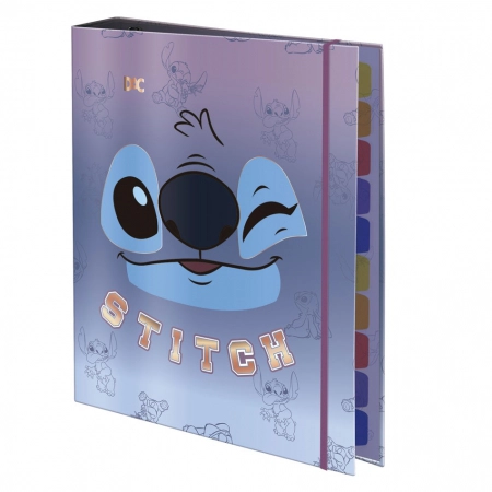 Caderno argolado colegial 48 folhas 4514 Stitch - Dac