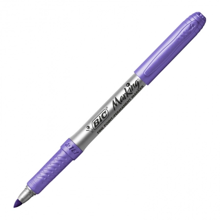 Pincel marcador permanente Marking Violeta Metálico 971152 - Bic