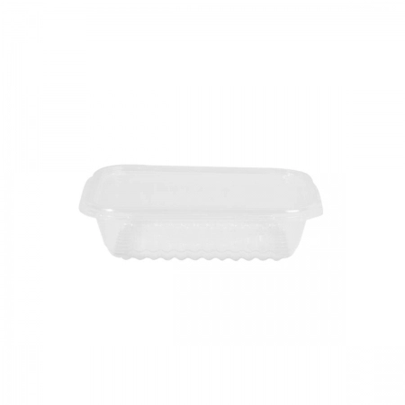 Pote retangular com tampa 350ml 8308 com 24 unidades - PraFesta