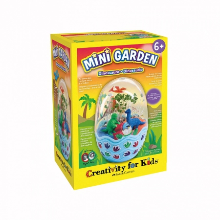 Mini Jardim Selvagem de Dinossauro Creativity for Kids 6244900 - Faber-Castell