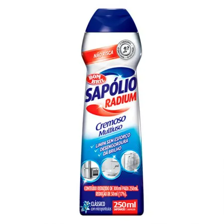 Sapólio Radium cremoso 250ml - Bombril
