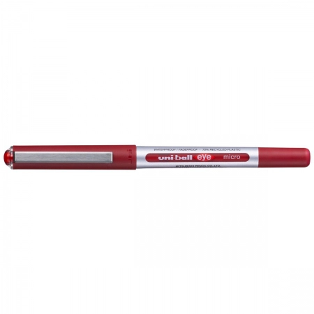 Caneta rollerball 0.5 Eye Micro UB-150 - Vermelha - Uni-Ball