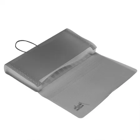 Pasta sanfonada cheque 12 divisões Fumê - Polibras