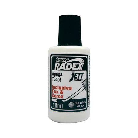 Corretivo líquido Jett multiuso 18ml - Radex