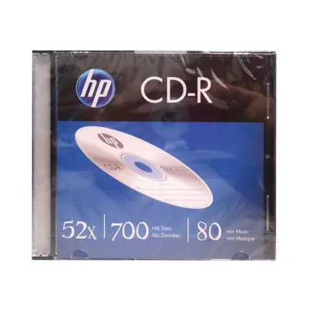 CD-R virgem 700MB 80 minutos - slim - HP