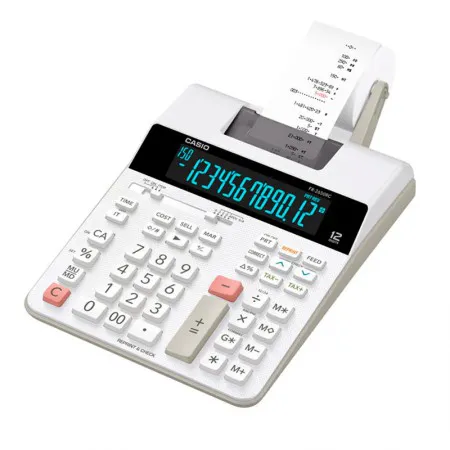 Calculadora de mesa com bobina 12 digitos - FR-2650RC - Bivolt - Casio