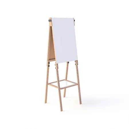 Cavalete flip chart com bandeja Line -  8187 - Stalo