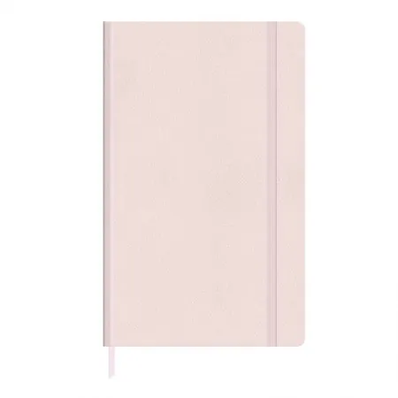 Caderno costurado grande pautado Fitto 80 folhas Cambridge Rosa - Tilibra
