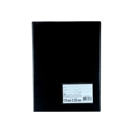 Pasta catalogo com visor 1/2 1026 10 envelopes plast Dac