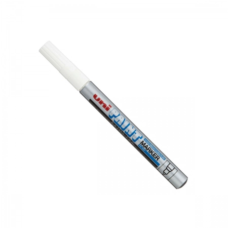 Pincel marcador permanente Paint Marker Prata PX-203 - Uni-Paint