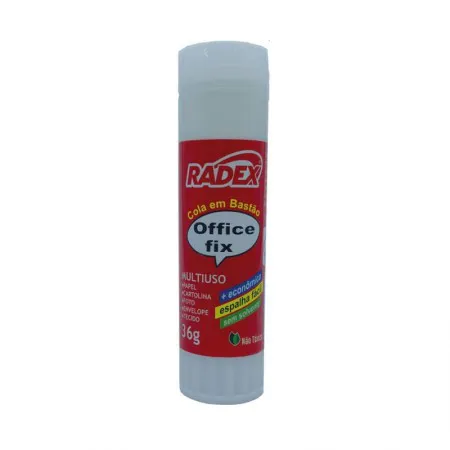 Cola bastão 36g - Office Fix - Radex