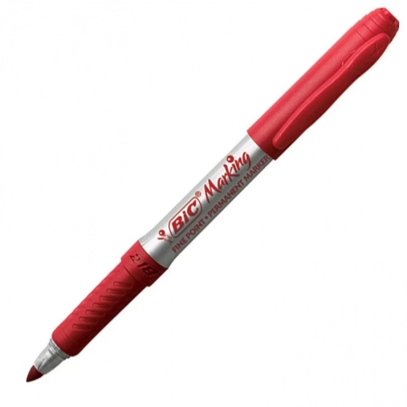 Pincel marcador permanente Marking Vermelho 522193 - Bic