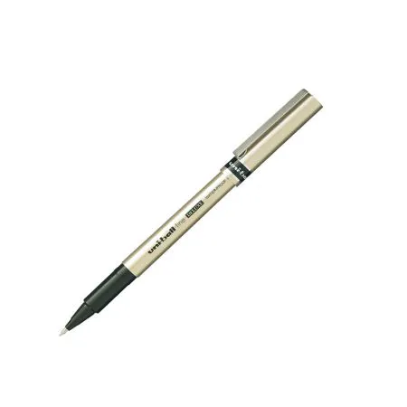 Caneta esferográfica 0.7mm - Deluxe - UB-177 - Preta - Uni-Ball