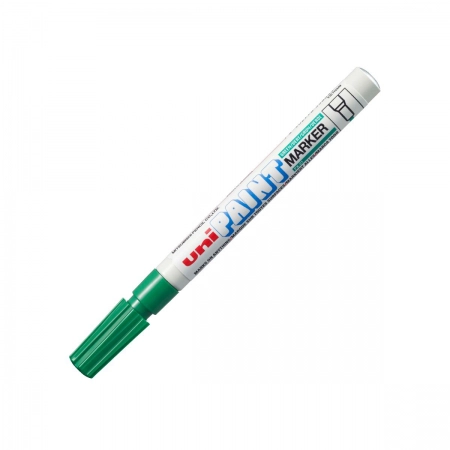 Pincel marcador permanente Paint Marker Verde PX-21 - Uni-Paint