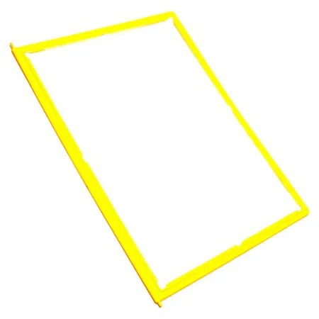 Pasta para expositor flexoline amarelo A4 - Controles Visuais